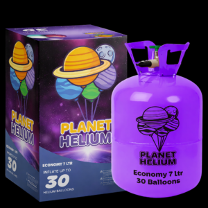 Disposable Helium Tank – 30 Balloons (99.99% Pure Helium)