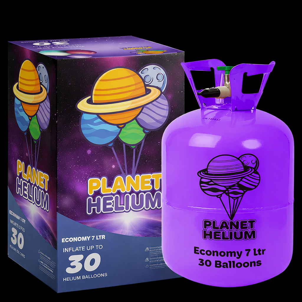 Disposable Helium Tank – 30 Balloons (99.99% Pure Helium)