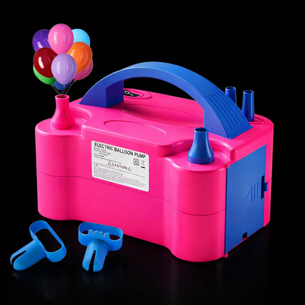 Balloon Pump - Electric Dual Nozzle Air Pump for Balloon